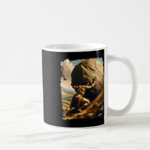 Bodybuilding Sisyphus Endurance Clic Art Greek Myt Coffee Mug