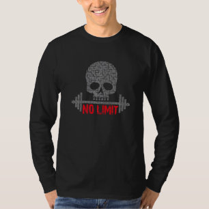 Bodybuilding Strength Training Muscle Building Wit T-Shirt