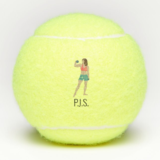 Bodybuilding Tennis Balls (Front)