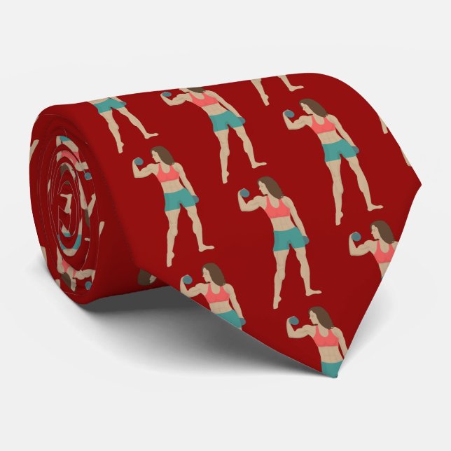 Bodybuilding Tie (Rolled)