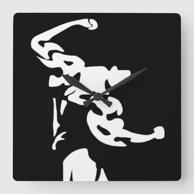 Bodybuilding Wall Clock (Front)