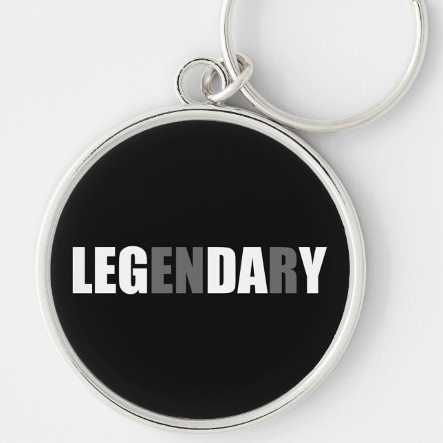 Bodybuliding - Leg Day - Legendary Key Ring (Front)