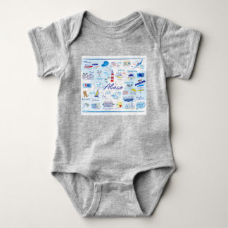 Bodysuit 0-24 m "The ABC's of Hope Town