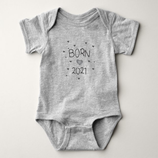 Bodysuit Born in 2021 (Front)
