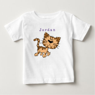 bodysuit funny , cat 01 . baby bodysuit