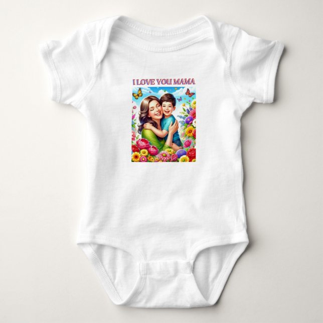 BODYSUIT Ilove you mama (Front)