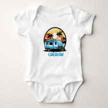 Bodysuit with Caravan for kids 