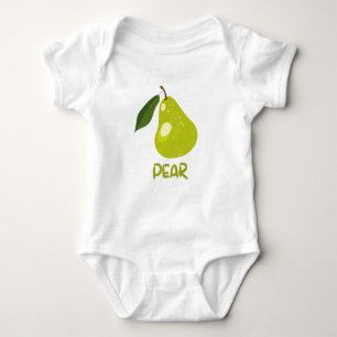Bodysuit with pear for kids 