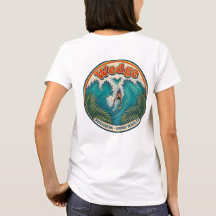 Bodysurfing the WEDGE, Newport Beach, Ca  T-Shirt