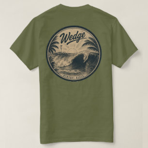 Bodysurfing The Wedge - Newport Beach, California T-Shirt