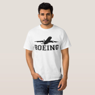 Boeing Typography T-Shirt Design