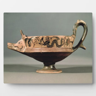 Boeotian black-figure kyathos from the Boeotian Da Plaque