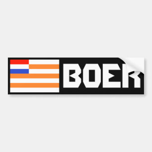 Boer Bumper Sticker