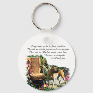Boerboel Art Gifts Key Ring