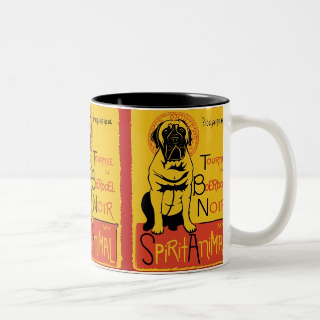 Boerboel Cute Dog Coffee Mug (Right)