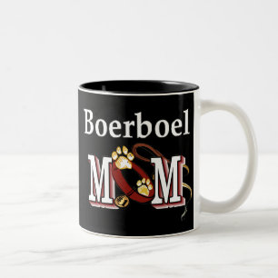 Boerboel Dog MOM Two-Tone Coffee Mug