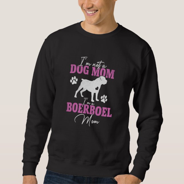 Boerboel Mom Women  Dog Owner Cute Dog Mom Sweatshirt (Front)