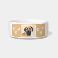 Boerboel Painting - Cute Original Dog Art