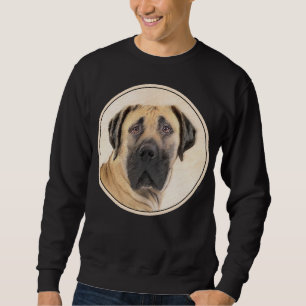 Boerboel Painting - Cute Original Dog Art Sweatshirt