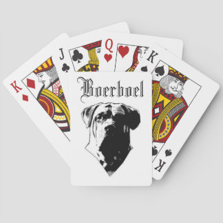 Boerboel Playing Cards