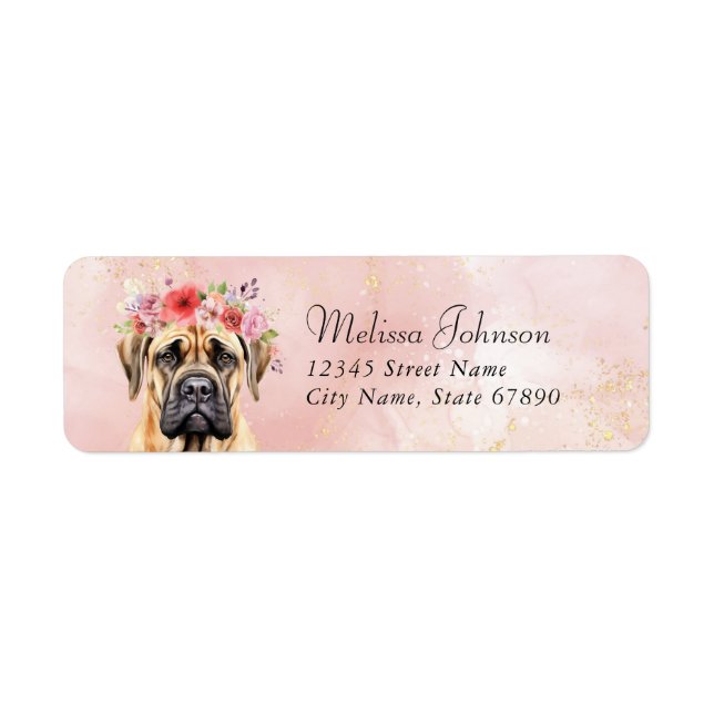 Boerboel Return Address Labels (Front)