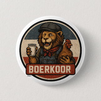 Boerkoor – Pride of the Land 6 Cm Round Badge