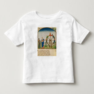Boethius with the Wheel of Fortune Toddler T-Shirt