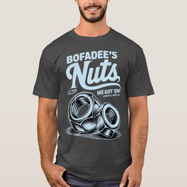 Bofadees Nuts T-Shirt (Front)