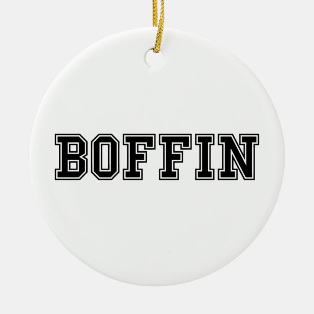 BOFFIN CERAMIC ORNAMENT (Front)