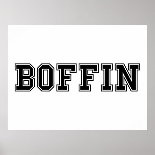 BOFFIN POSTER (Front)