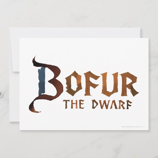 Bofur Name (Front)