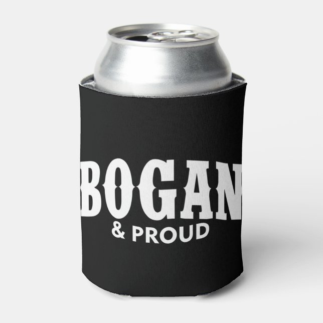 Bogan & Proud Can Cooler (Can Front)