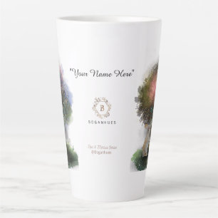 Boganhues "Pipa & Marlow" enchanted forest series Latte Mug