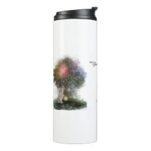Boganhues "Pipa & Marlow" enchanted forest series Thermal Tumbler