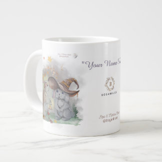 Boganhues "Pipa & Marlow" series print Large Coffee Mug