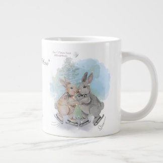 Boganhues "Pipa & Marlow" series print Large Coffee Mug