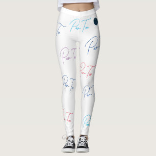 Bogey Bros Apparel Golfing Leggings Fun Par-Tee 