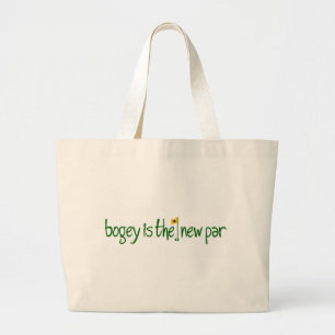 Bogey Is The New Par Large Tote Bag