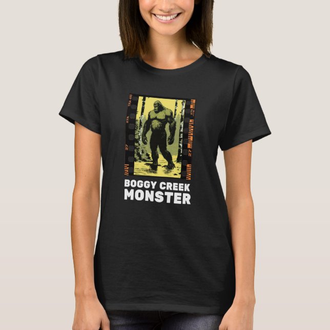 Boggy Creek Monster Sighting Arkansas Fouke Creatu T-Shirt (Front)