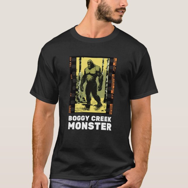 Boggy Creek Monster Sighting Arkansas Fouke Creatu T-Shirt (Front)