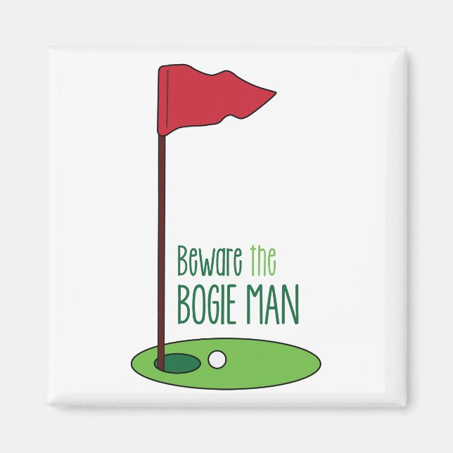 Bogie Man Magnet (Front)