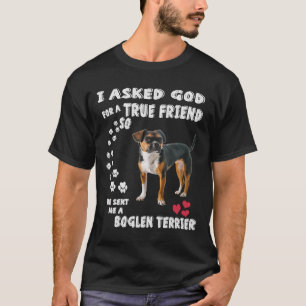 Boglen Terrier Dog For Boglen Terrier Dad Mom Bos T-Shirt