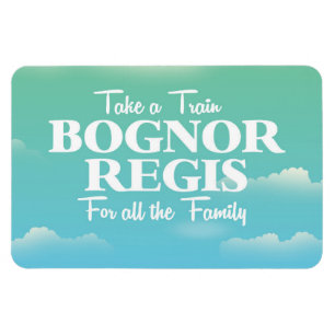 Bognor Regis vintage travel poster Magnet