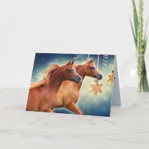 BOGO Colts Blue Holiday Card