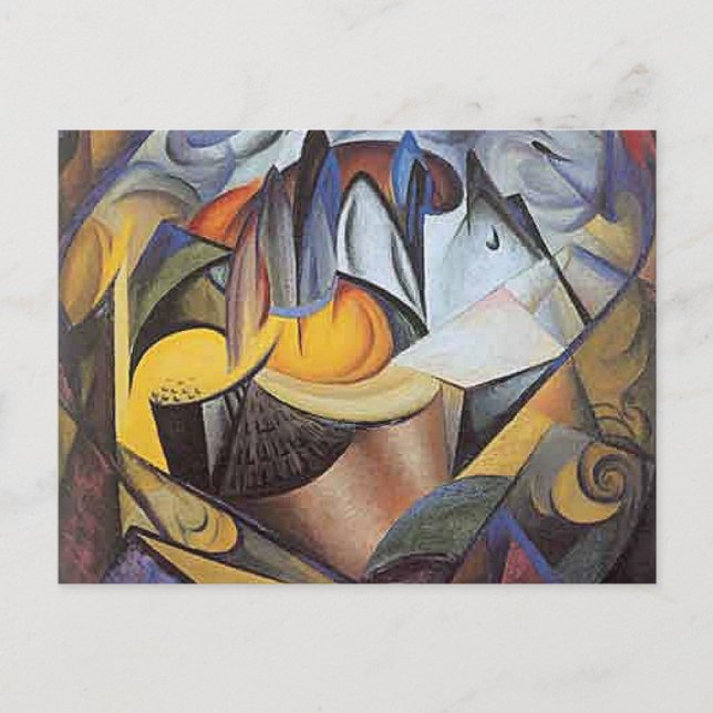 Bogomazov - Cityscape, Kiev Postcard (Front)