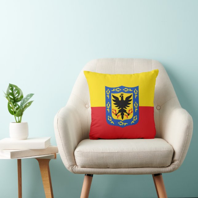 Bogota city flag Colombia symbol Cushion (Chair)