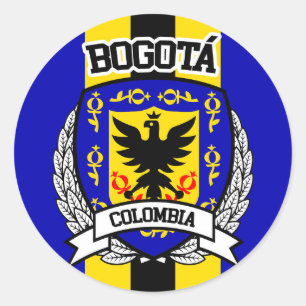 Bogotá Classic Round Sticker