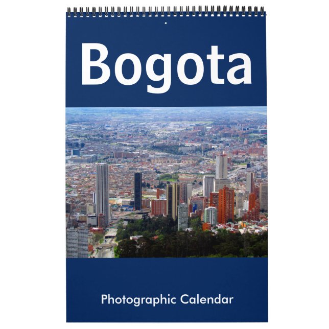 bogota colombia calendar (Cover)