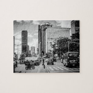 Bogotá, Colombia City Streets Jigsaw Puzzle