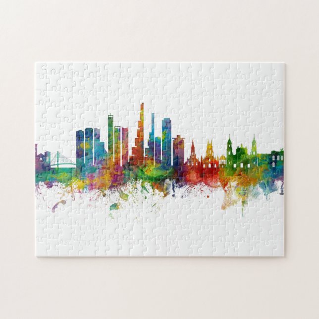 Bogotá Colombia Skyline Jigsaw Puzzle (Horizontal)
